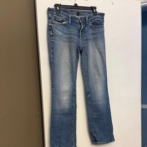 GAP Women's Straight Leg Blue Jeans